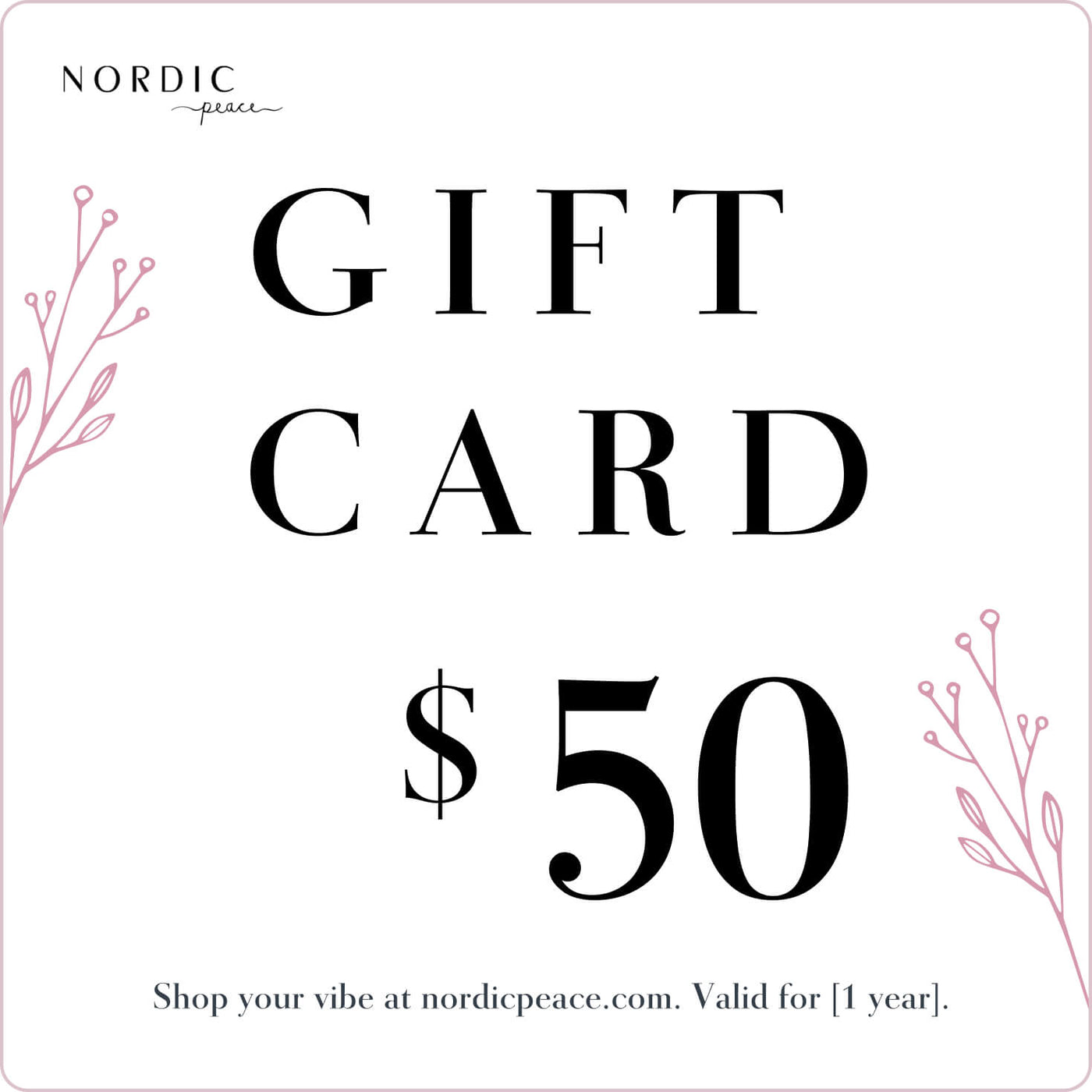 Nordic Peace Gift Card