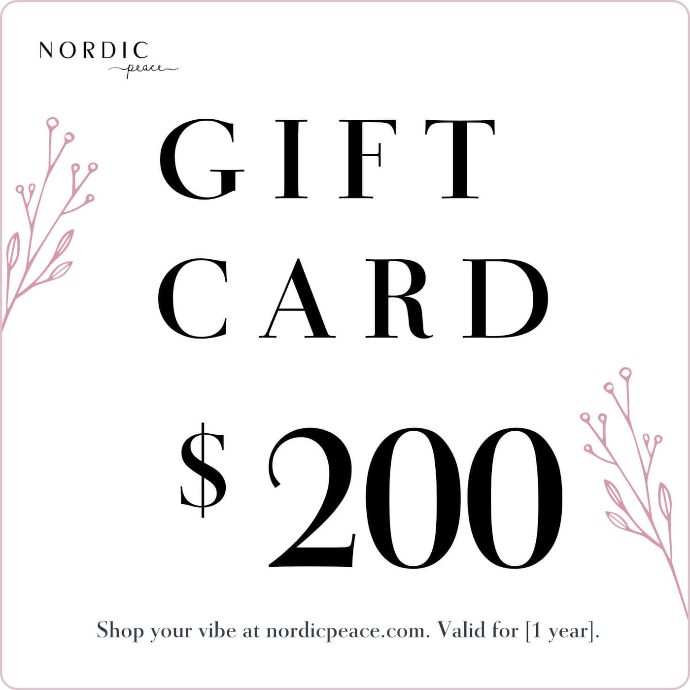 Nordic Peace Gift Card