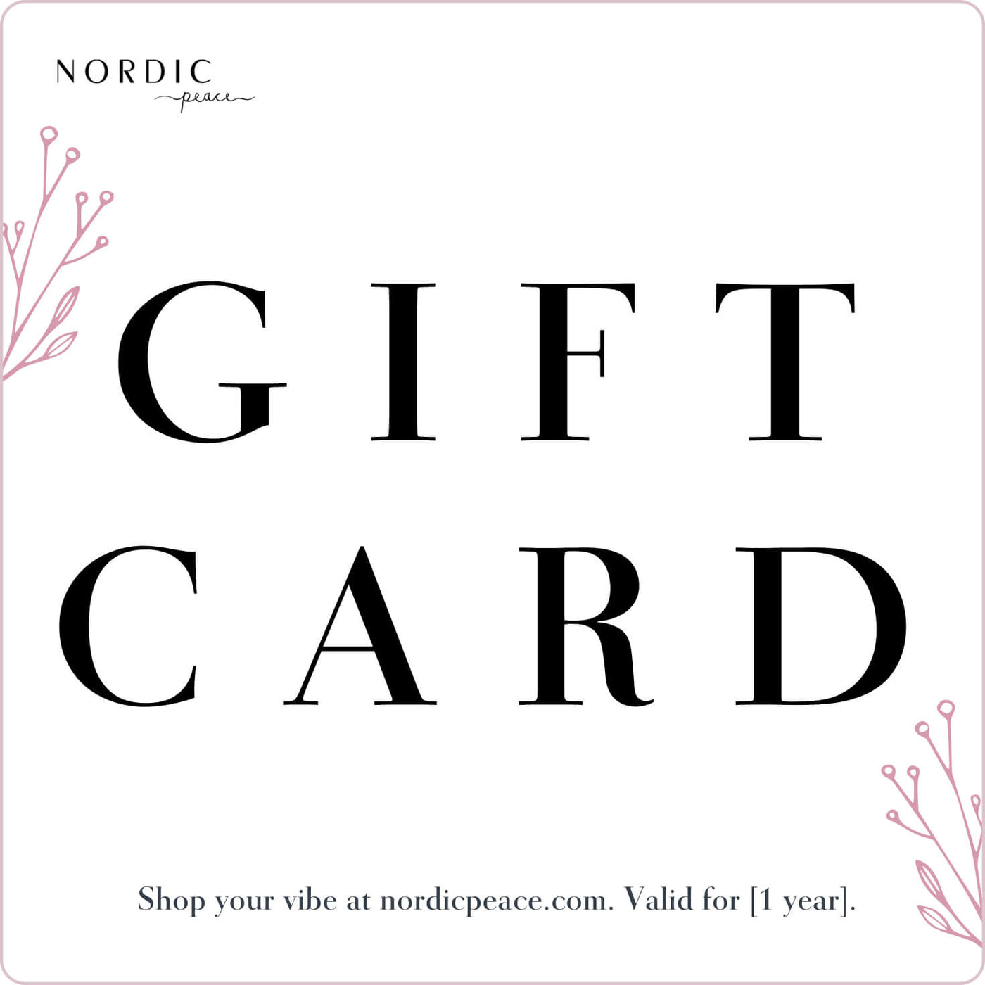 Nordic Peace Gift Card