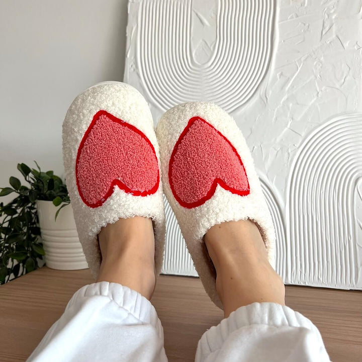 Lovers Plush Slippers Nordic Peace