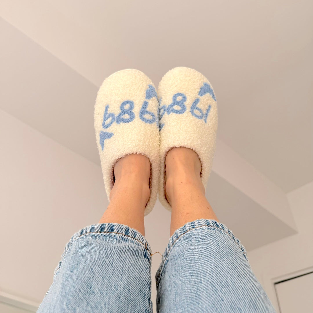 1989 Plush Slippers