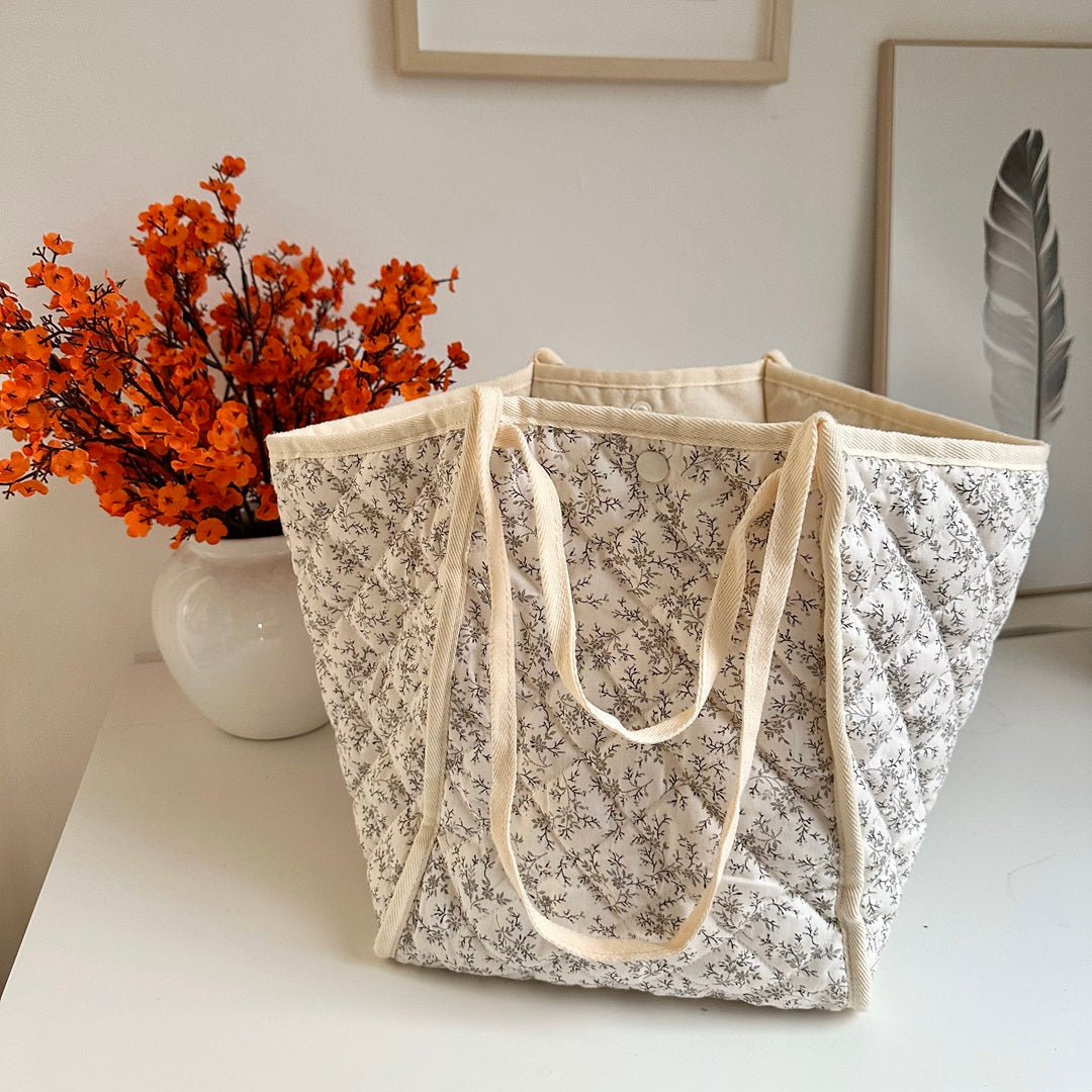 Kaye Quilted Tote Bag