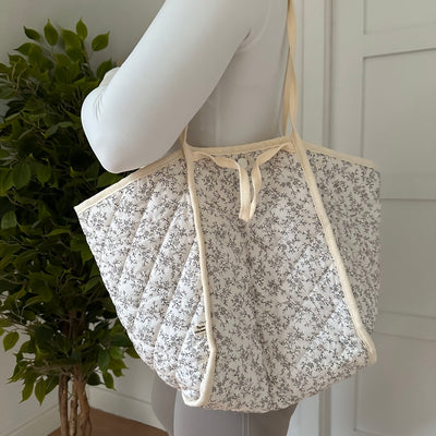 Kaye Quilted Tote Bag