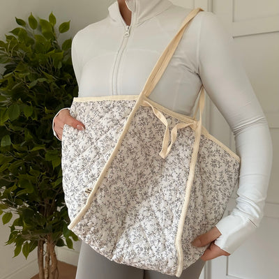 Kaye Quilted Tote Bag