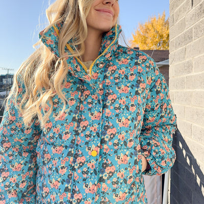 Elise Floral Quilted Jacket