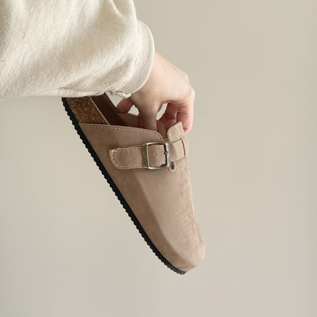 Nordic Suede Clogs