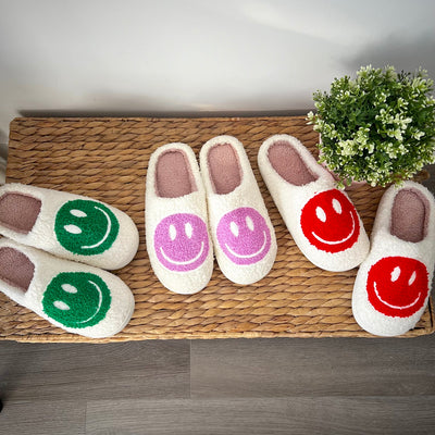 Limited Edition Happy Face Slippers