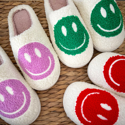 Limited Edition Happy Face Slippers