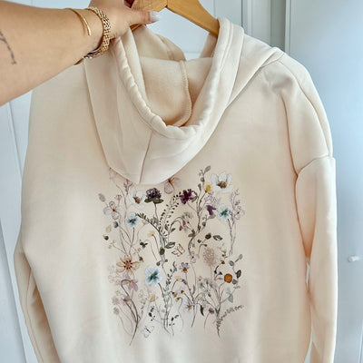 Abby Floral Print Hoodie