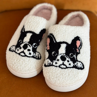 Boston Terrier Slippers