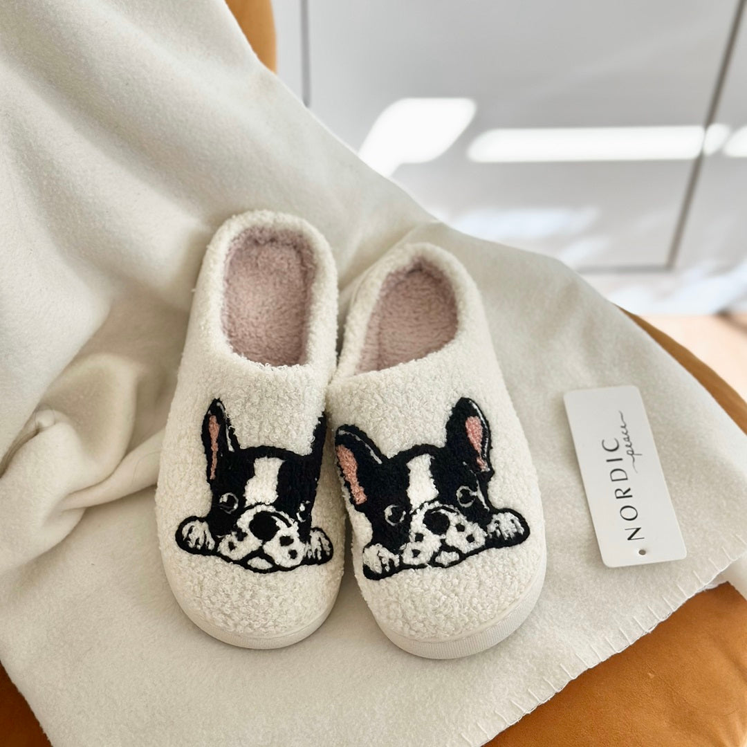 Boston Terrier Slippers