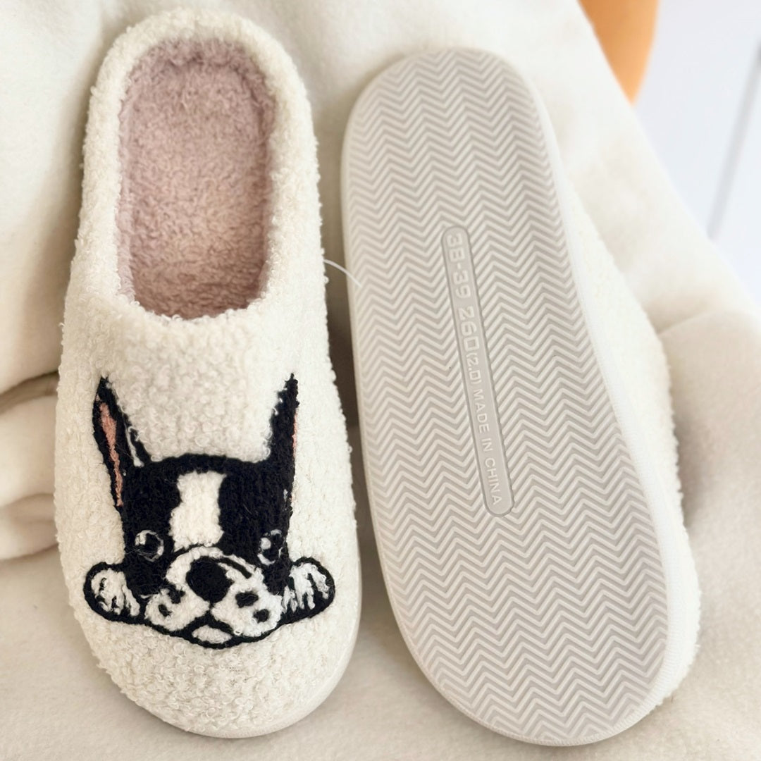 Boston Terrier Slippers