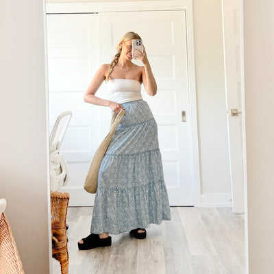 Lyla Floral Long Skirt