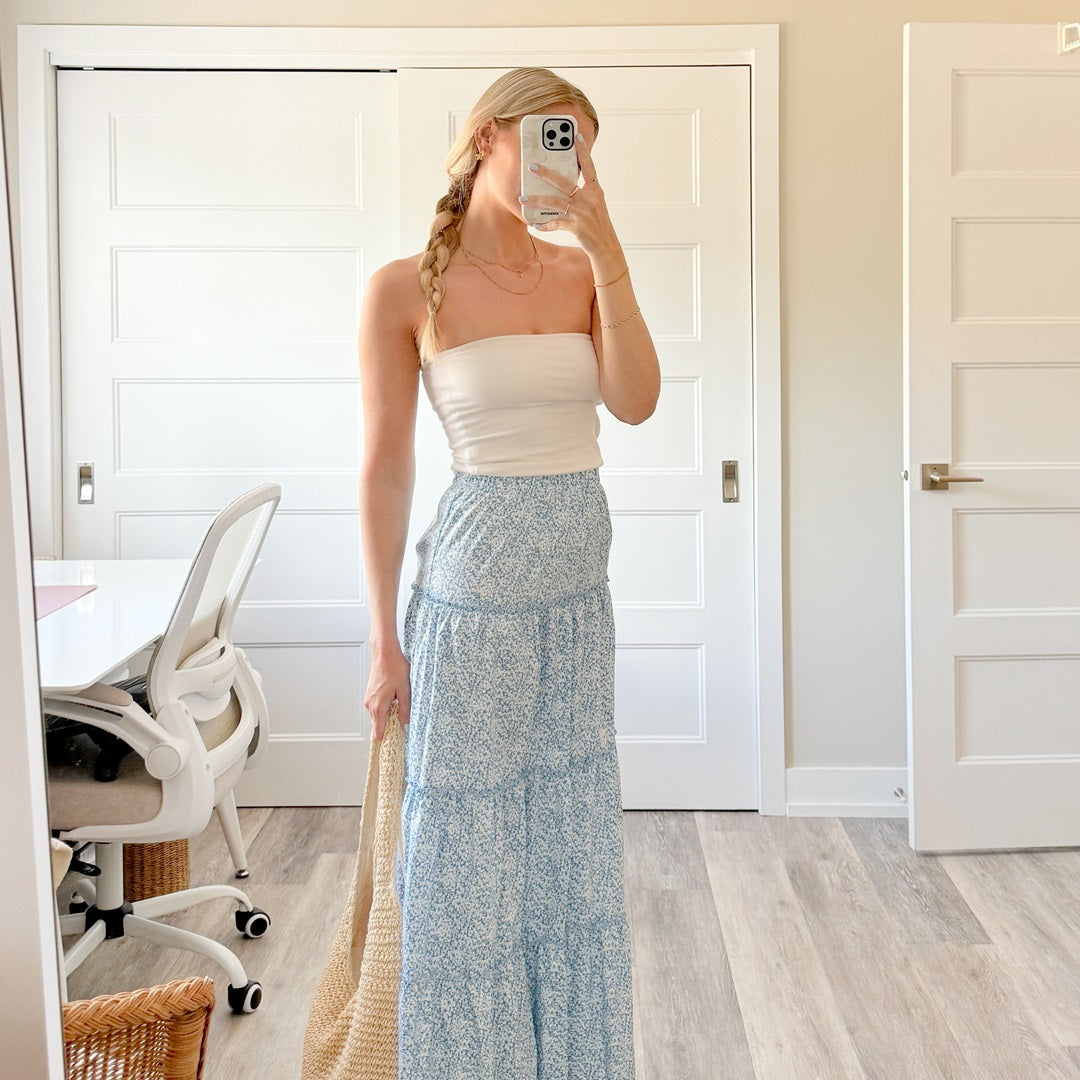 Lyla Floral Long Skirt