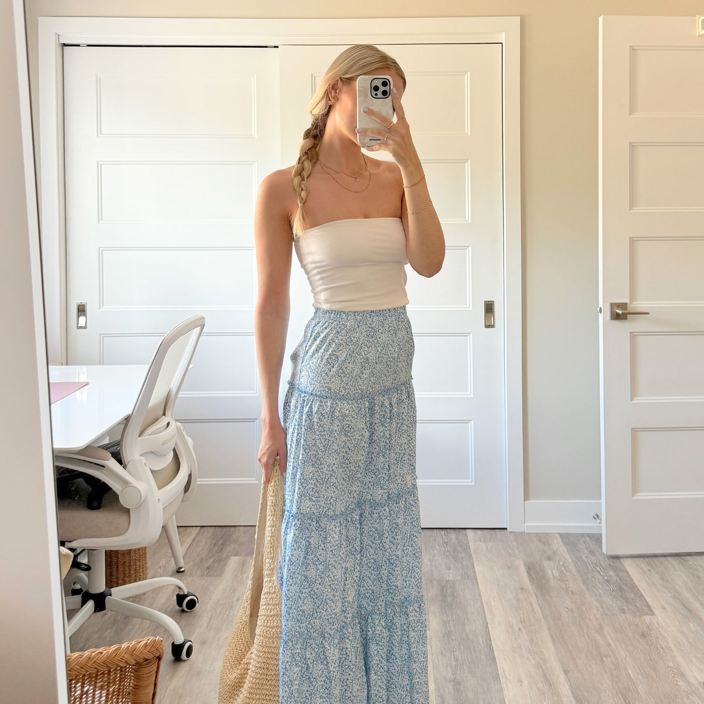 Lyla Floral Long Skirt