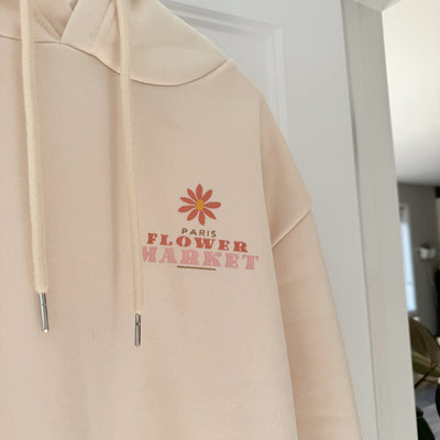 Paris Flower Market Hoodie