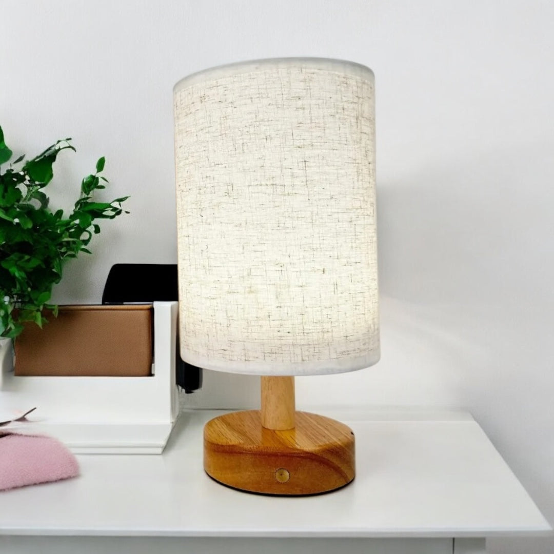 Nordic Linen Table Lamp