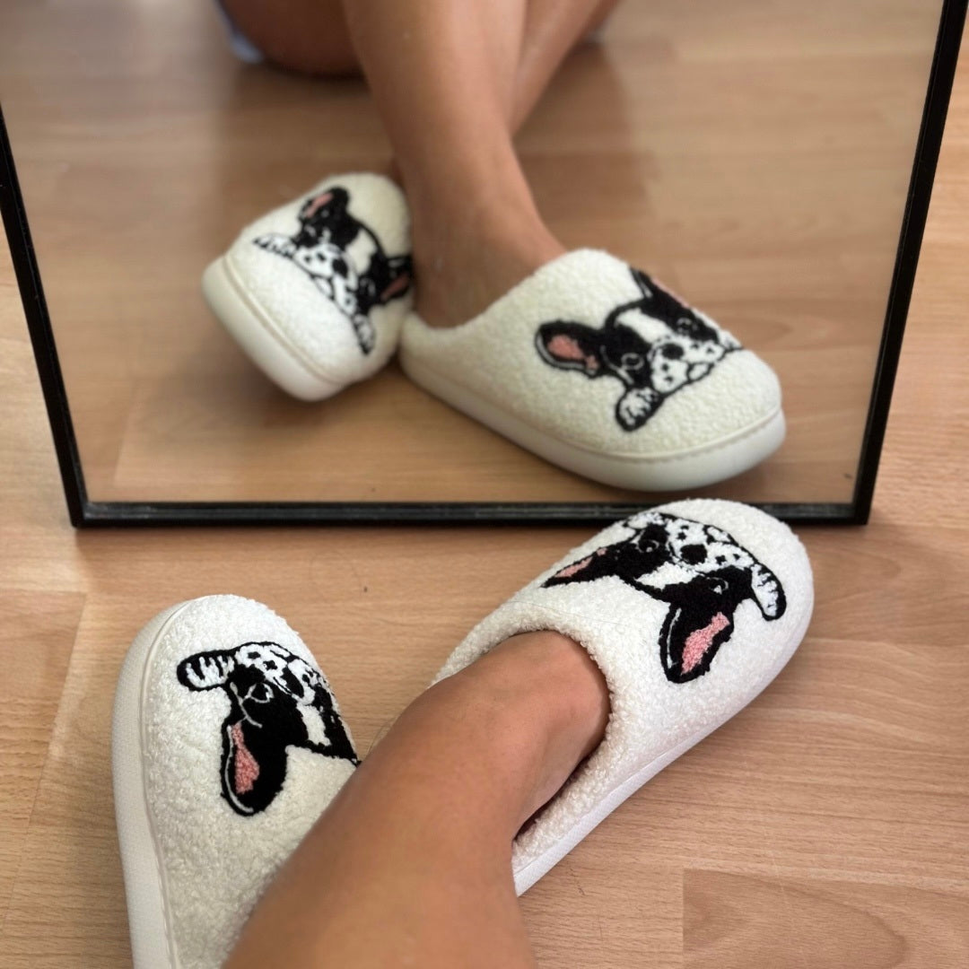 Boston Terrier Slippers