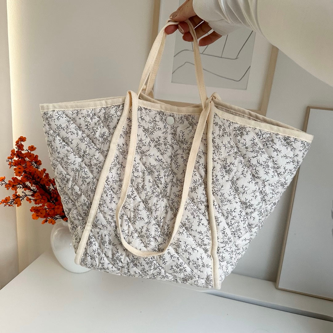 Kaye Quilted Tote Bag