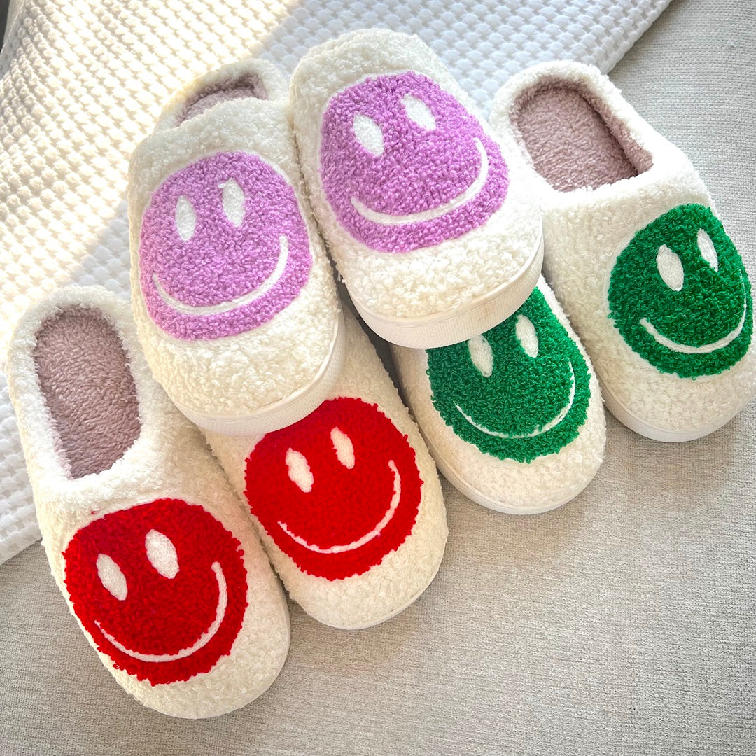 Limited Edition Happy Face Slippers