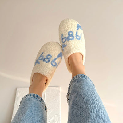 1989 Plush Slippers