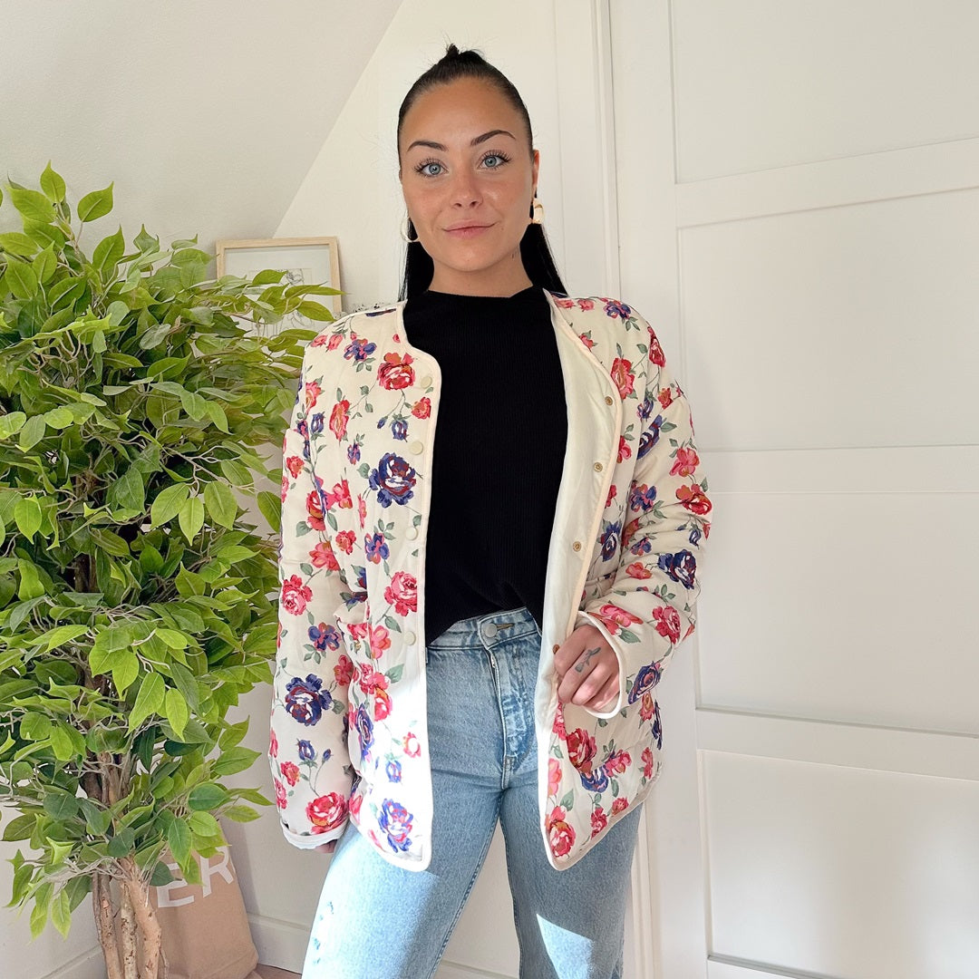 Thea Floral Quilted Jacket