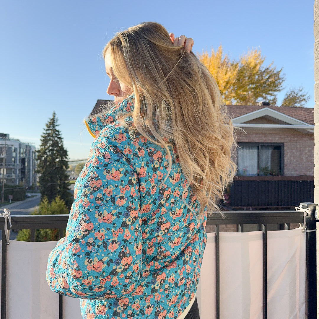 Elise Floral Quilted Jacket