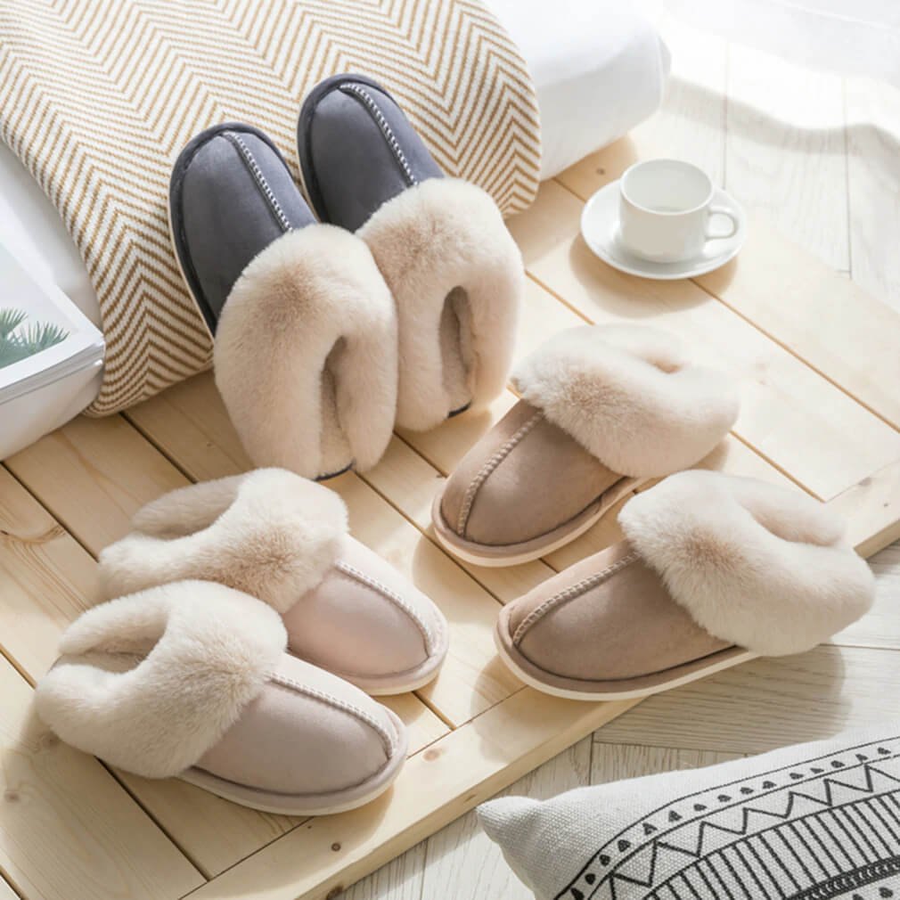 Comfy slippers ladies on sale