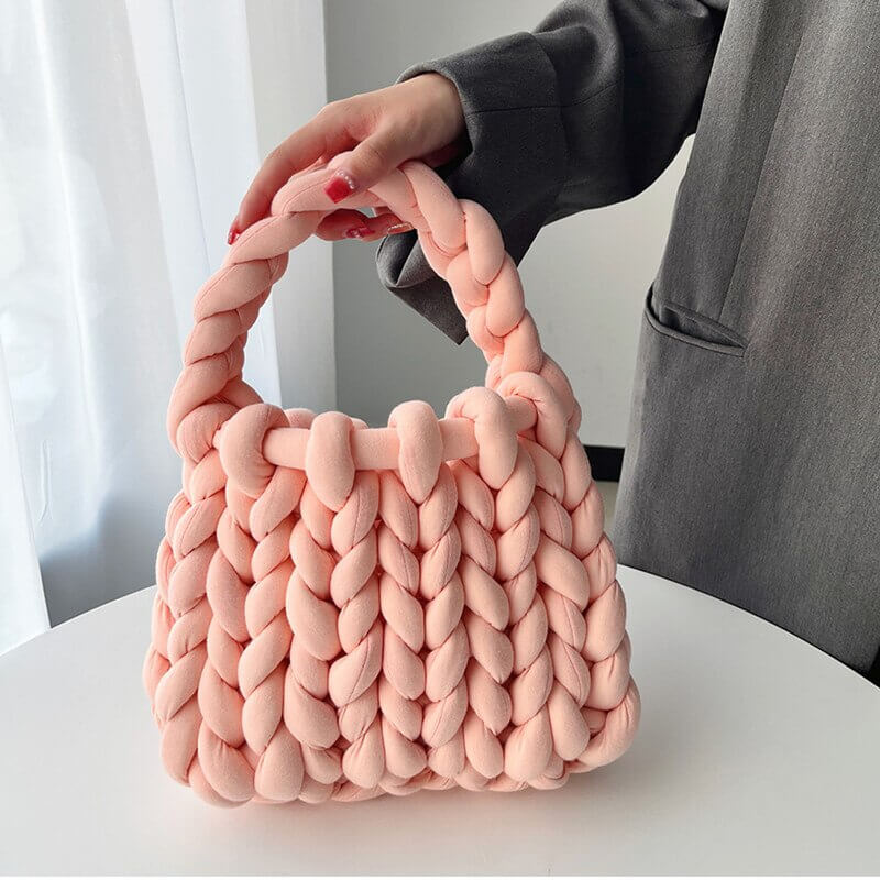 Mini Chunky Knit Handbag – Nordic Peace