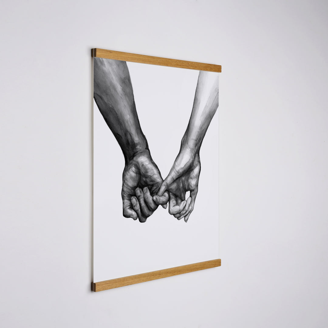 Teak Wood® Magnetic Frame - Nordic Peace